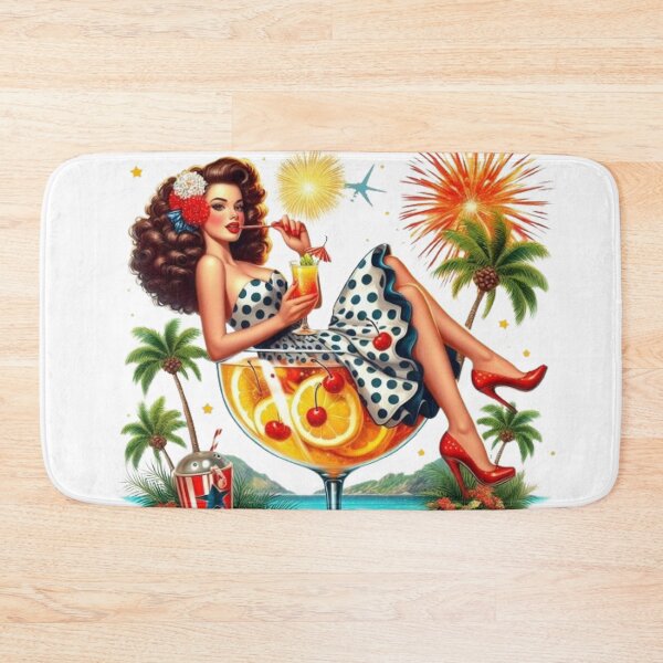 Item preview, “Pin-Up Charm: Vintage Femininity” designed and sold by CHRIST5000.