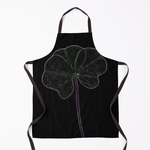 Item preview, Black Tonal Minimalist Real Five Leaf Clover designed and sold by kattakitty.