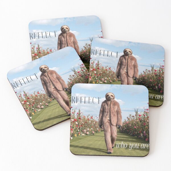 Item preview, Fashionable sloth at a photo shoot designed and sold by KamekeArt.