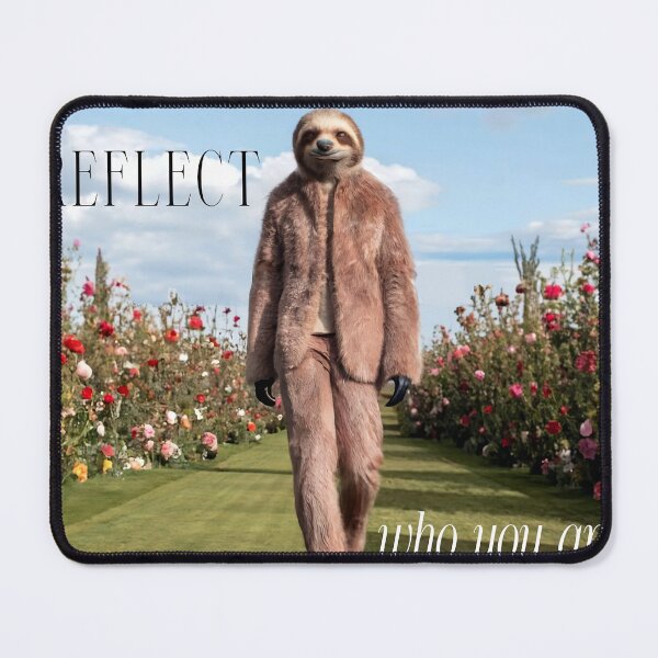 Item preview, Fashionable sloth at a photo shoot designed and sold by KamekeArt.