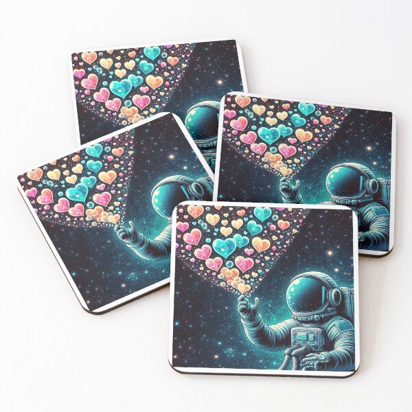 Item preview, Astronauts are full of love designed and sold by yumi86.