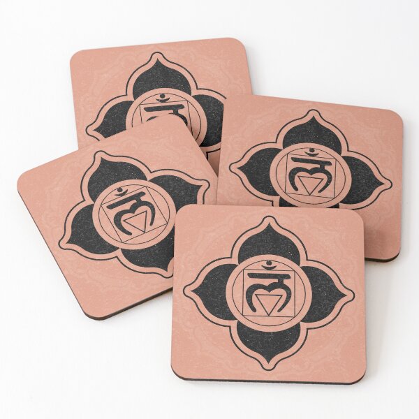 Item preview, Root Chakra Mandala - Coral + Coal designed and sold by Irene Estelle.