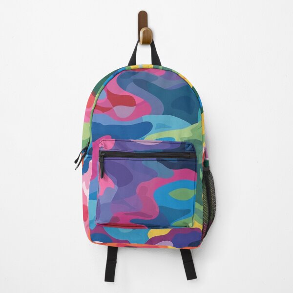 Item preview, Abstract Colorful Camouflage Pattern With Vivid Hues and Fluid Shapes (12) designed and sold by Reichcorp.