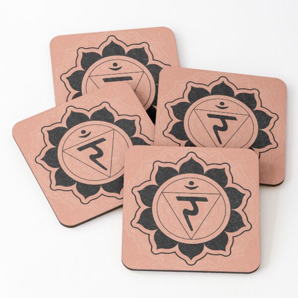 Item preview, Solar Plexus Chakra Mandala - Coral + Coal designed and sold by Irene Estelle.