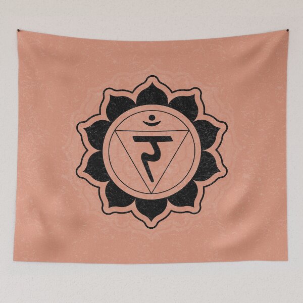 Item preview, Solar Plexus Chakra Mandala - Coral + Coal designed and sold by Irene Estelle.