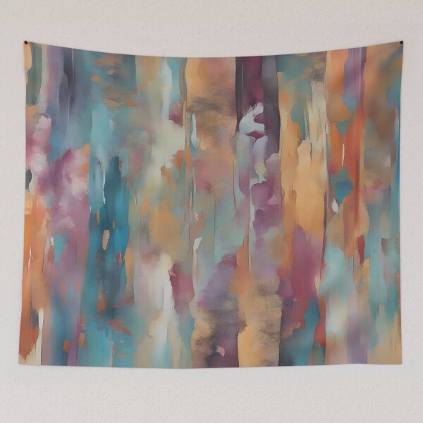 Item preview, Abstract Colorful Watercolor Painting designed and sold by Rostislav Bouda.