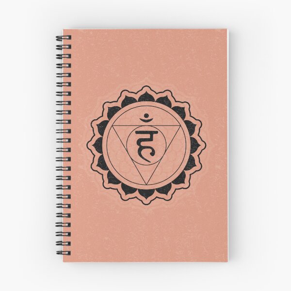 Item preview, Throat Chakra Mandala - Coral + Coal designed and sold by Irene Estelle.
