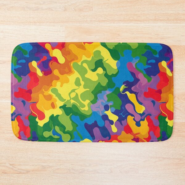 Item preview, Abstract Colorful Camouflage Pattern With Vivid Hues and Fluid Shapes (11) designed and sold by Reichcorp.
