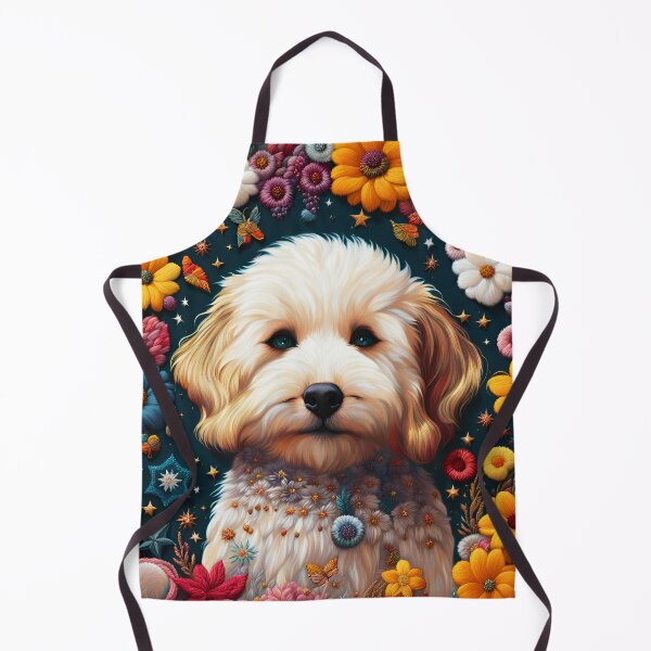 Item preview, Embroidery Art - I love my Golden Doodle! designed and sold by TWNightingale.