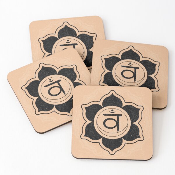 Item preview, Sacral Chakra Mandala - Melon + Coal designed and sold by Irene Estelle.