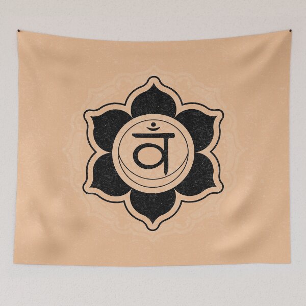 Item preview, Sacral Chakra Mandala - Melon + Coal designed and sold by Irene Estelle.