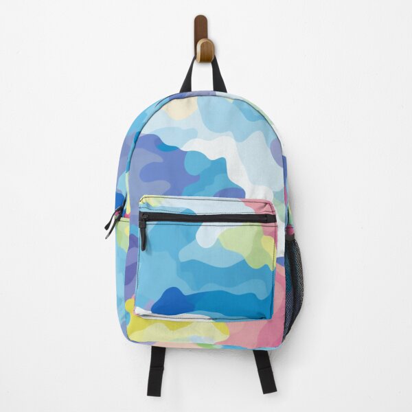 Item preview, Colorful Pastel Camouflage Pattern With Multicolored Blotches and Swirls (8) designed and sold by Reichcorp.
