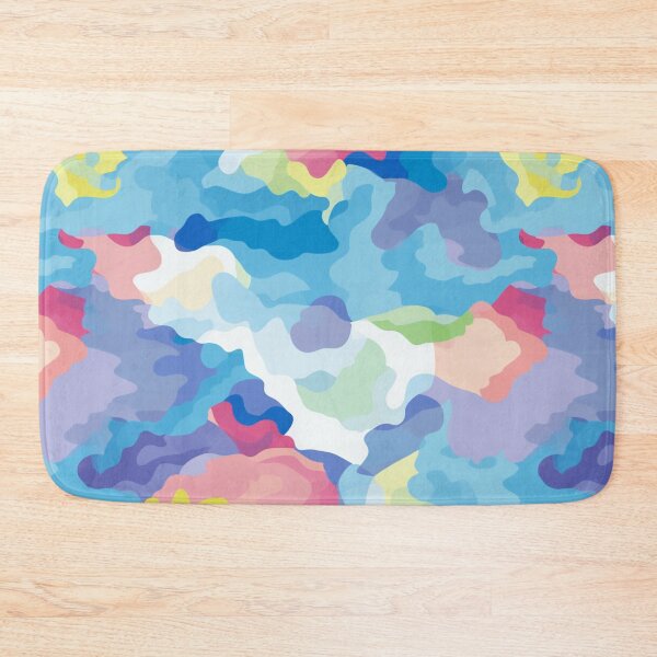Item preview, Colorful Pastel Camouflage Pattern With Multicolored Blotches and Swirls (8) designed and sold by Reichcorp.