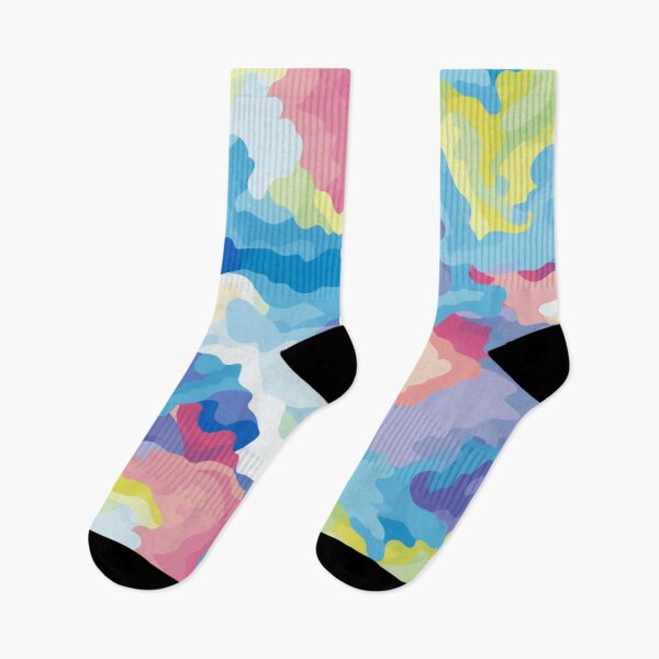 Item preview, Colorful Pastel Camouflage Pattern With Multicolored Blotches and Swirls (8) designed and sold by Reichcorp.