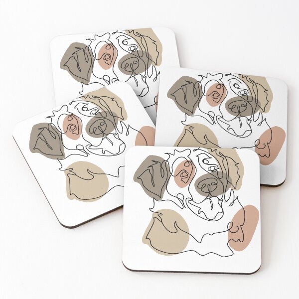 Item preview, Bernese Mountain Dog Retro Line One artist designed and sold by hemp3x.
