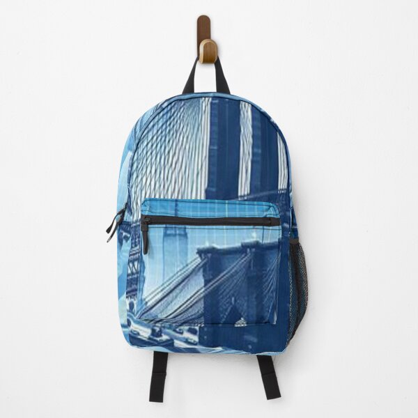 Item preview, Brooklyn bridge blue print designed and sold by MogolArt.