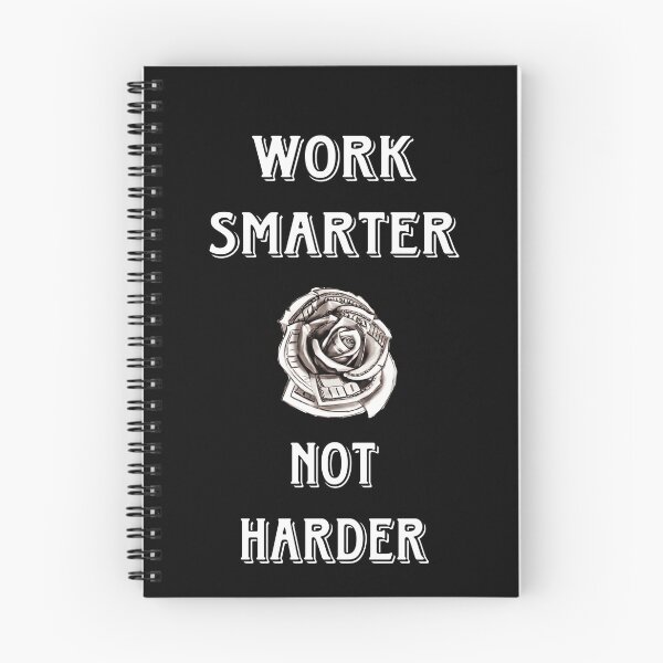 Item preview, Work smarter not harder designed and sold by PrintDesign111.
