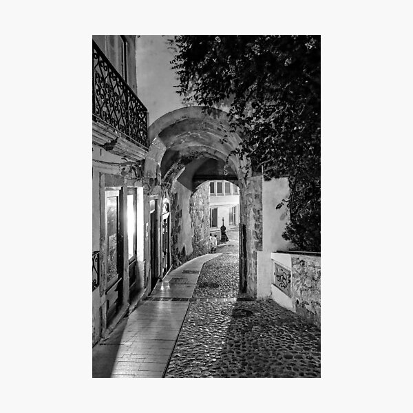 Item preview, The Arco de Almedina in old Coimbra - BW designed and sold by Brian Shaw.