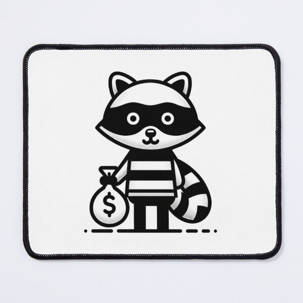 Item preview, Robber Raccoon designed and sold by YuckUncky.