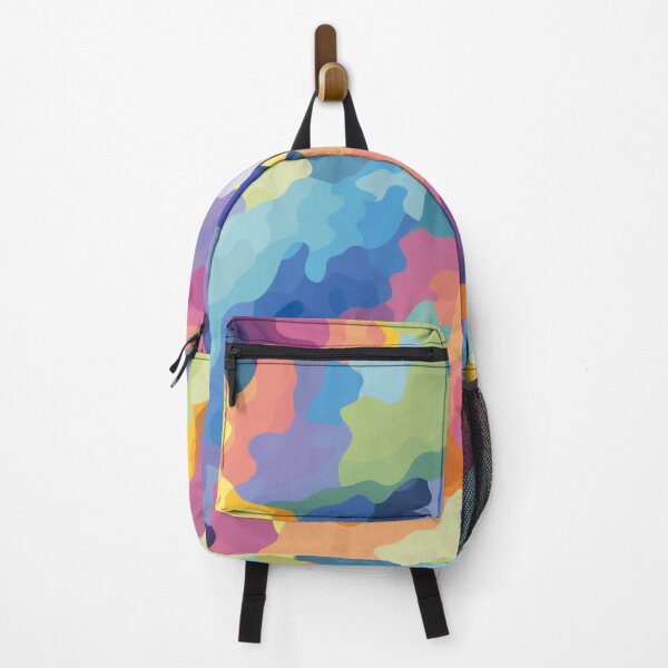 Item preview, Colorful Pastel Camouflage Pattern With Multicolored Blotches and Swirls (6) designed and sold by Reichcorp.