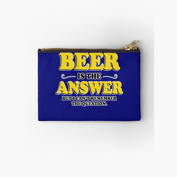 Artikelvorschau, Bier ist die Antwort Mens Womens Hoodie / T-Shirt entworfen und verkauft von DarrellHo.