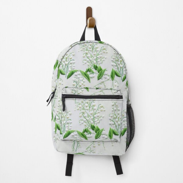 Item preview, Embroidered Lily-of-the-Valley Flowers designed and sold by SimoneBalman.