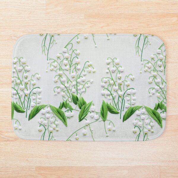 Item preview, Flores de lirio de los valles bordadas designed and sold by SimoneBalman.