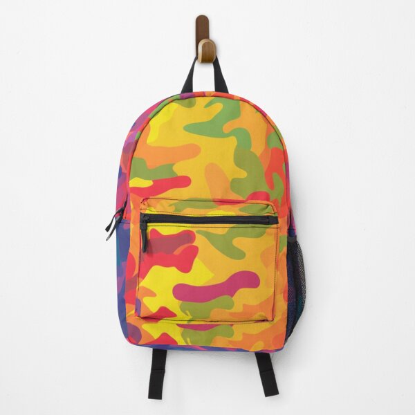 Item preview, Vibrant Camouflage Pattern With Multicolored Abstract Shapes (4) designed and sold by Reichcorp.