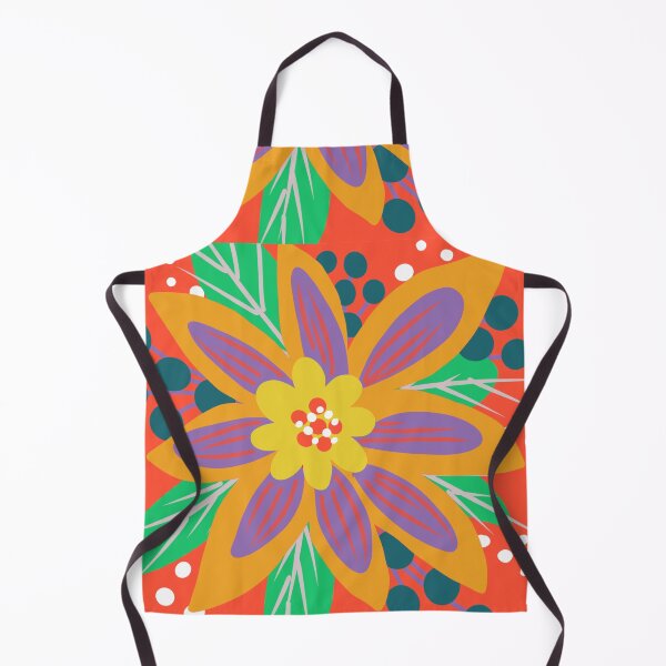 Item preview, Big orange flower  designed and sold by Flowersonstuff.