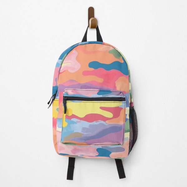 Item preview, Pastel Camouflage Pattern With Multicolored Abstract Shapes (2) designed and sold by Reichcorp.