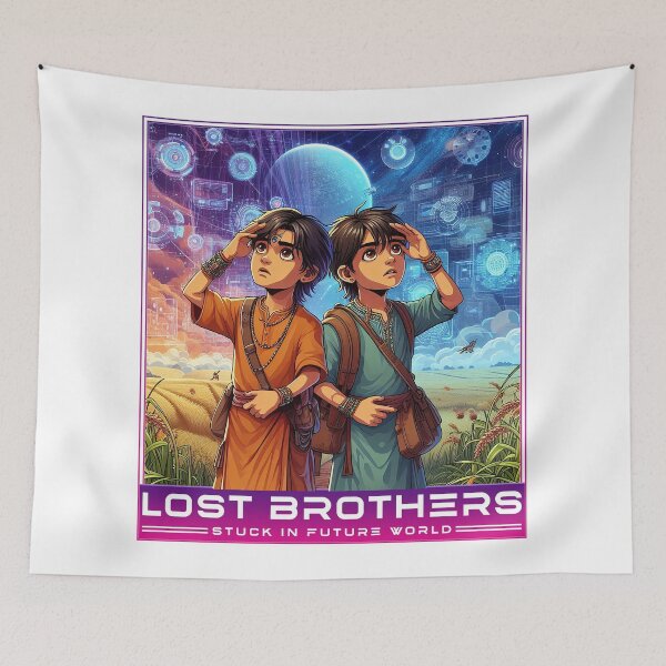 Item preview, LOST BROTHERS STUCK IN FUTURE WORLD designed and sold by LuharBrothers.