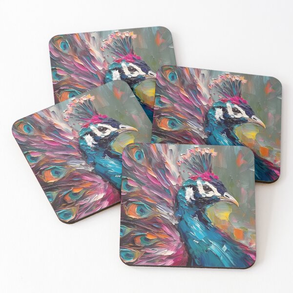 Item preview, Vivid Elegance: The Peacock's Palette designed and sold by manni3003.
