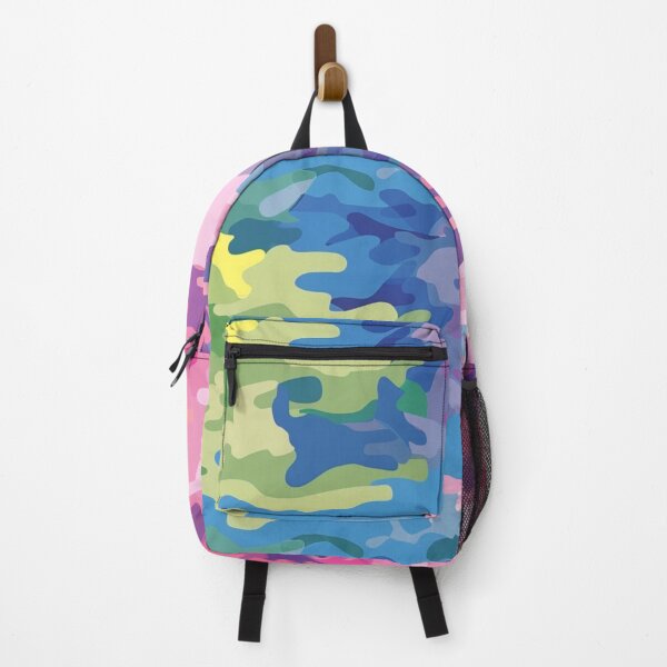 Item preview, Pastel Camouflage Pattern With Multicolored Abstract Shapes (1) designed and sold by Reichcorp.