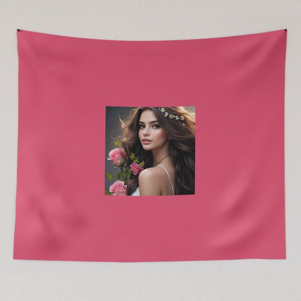 Item preview, 4006  Beautiful Young Women with Flowers in Hair   by Suzy Hager designed and sold by greatgingham.