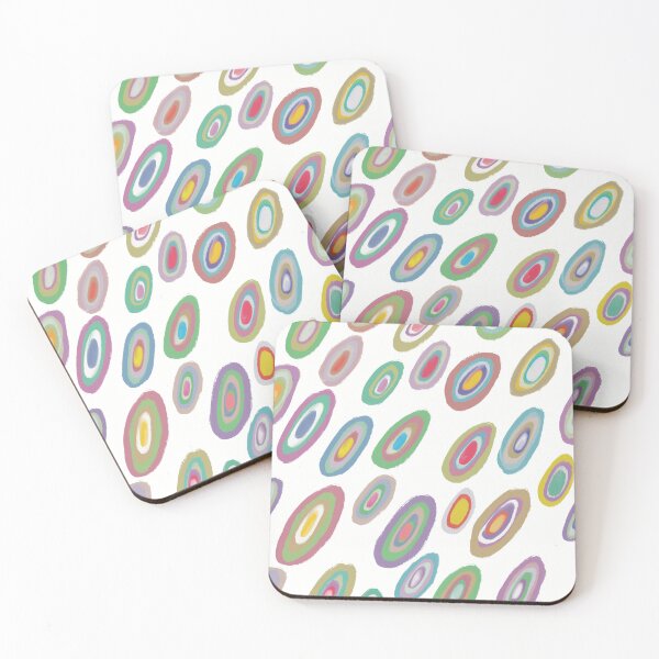 Item preview, Colourful Blobs Abstract Pattern designed and sold by Nigh-designs.