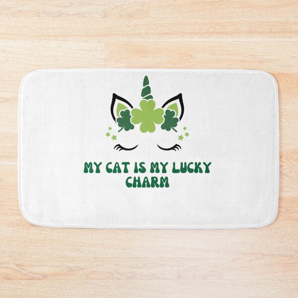 Item preview, My cat is my lucky charm designed and sold by Creativedsigna.