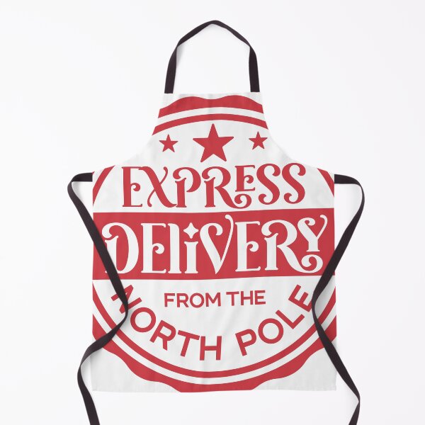 Item preview, North Pole Express Delivery Seal designed and sold by ColorsOfCulture.