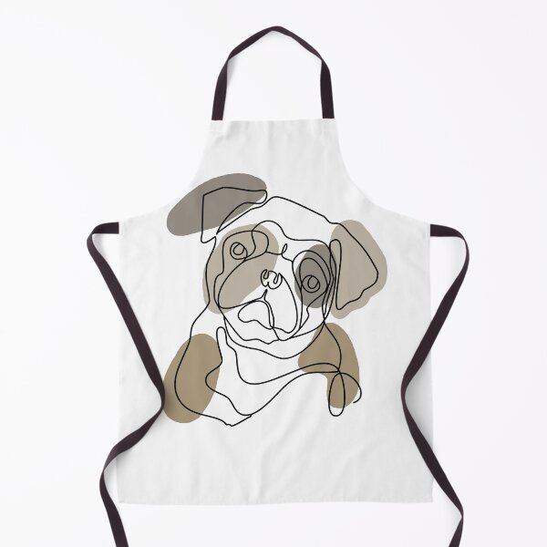 Item preview, PUG one line art minimalist  designed and sold by hemp3x.