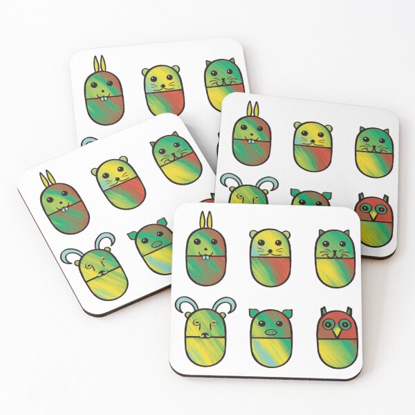 Item preview, Colourful  Pill Creatures designed and sold by Nigh-designs.