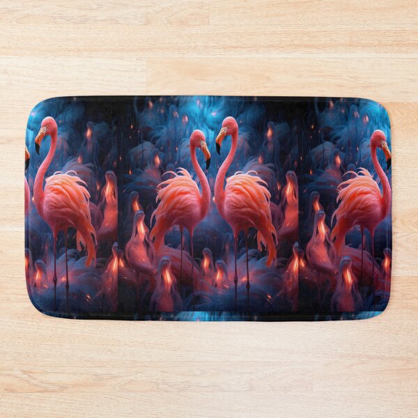 Item preview, Luminous Flamingos in Enchanted Grassland designed and sold by Cris888.