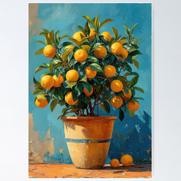 Aperçu de l'œuvre Citronnier citronné créée et vendue par ArtHouseNiklas.