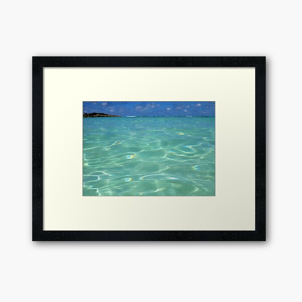 Bita Waves II Framed Art Print