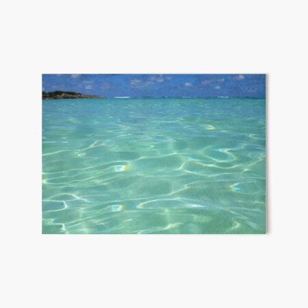 Bita Waves II Art Board Print