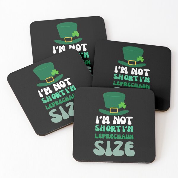 Item preview, I'M NOT SHORT I'M LEPRECHAUN SIZE , St. Patrick's Day, Funny St. Patrick's Day, Kids St. Patrick's Day designed and sold by Creativedsigna.