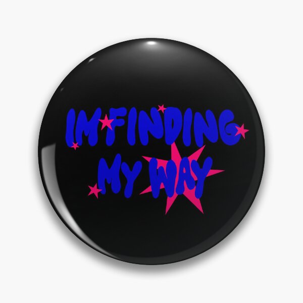 Item preview, I'm Finding My Way Typography Art designed and sold by hxlly97.