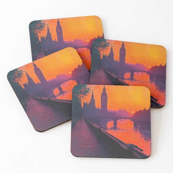 Item preview, London "Big Ben" River Thames England designed and sold by ArtHouseNiklas.