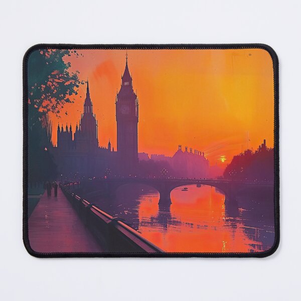 Item preview, London "Big Ben" River Thames England designed and sold by ArtHouseNiklas.