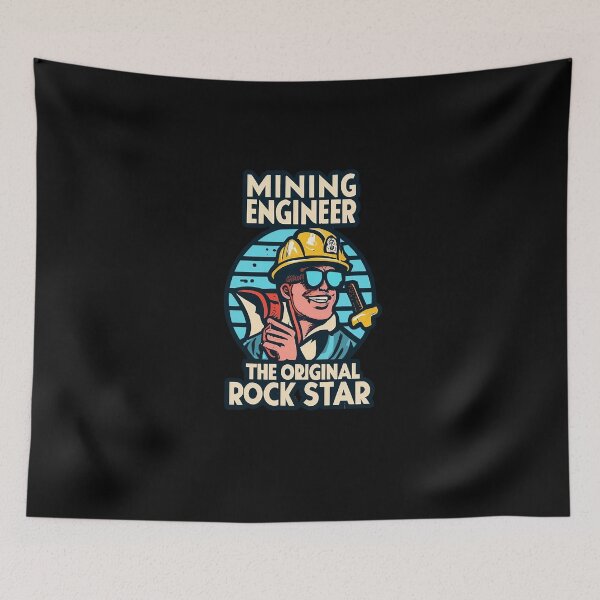 Item preview, Mining Engineer: The Original Rockstar designed and sold by DomTeesHaven.