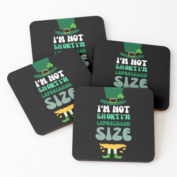 Item preview, I'M NOT SHORT I'M LEPRECHAUN SIZE , St. Patrick's Day, Funny St. Patrick's Day, Kids St. Patrick's Day designed and sold by Creativedsigna.