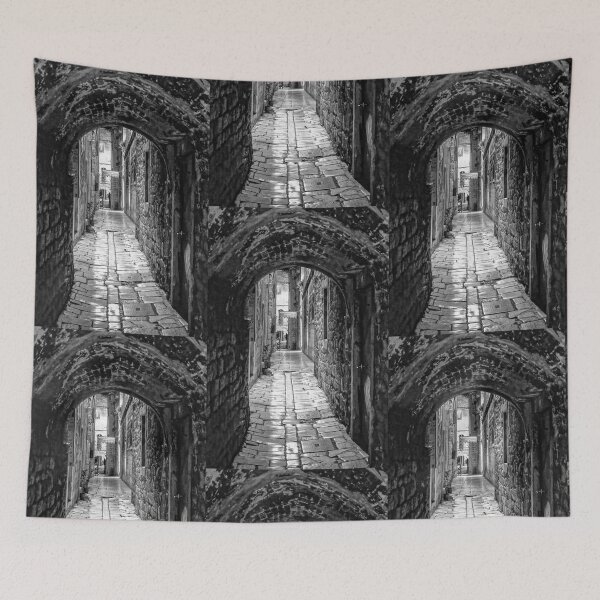Item preview, Archway Over Alley, Split - BW designed and sold by Brian Shaw.